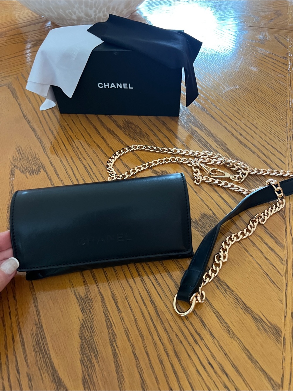 CHANEL eyeglass case